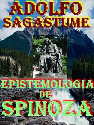 cover image of Epistemología de Spinoza